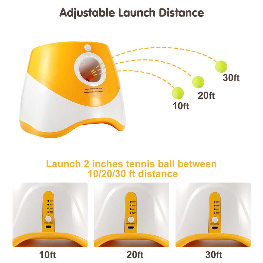 Automatic Tennis Launcher Toy - PIX GOODS