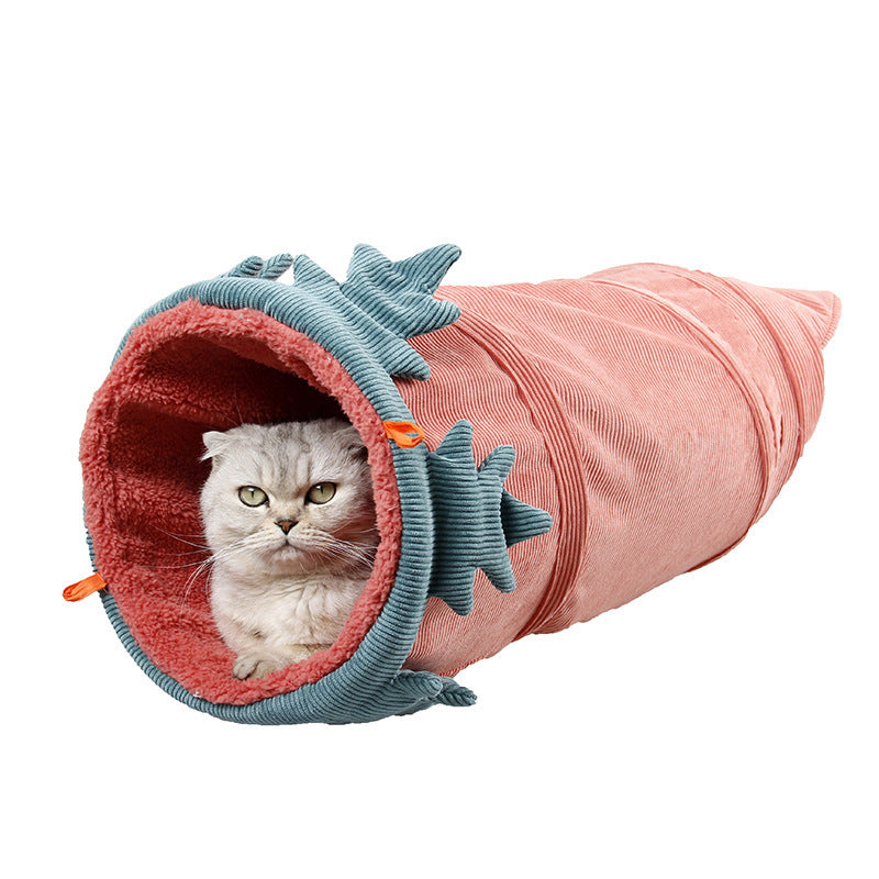 Creative Fruit Funny Pet Cat Tunnel Toy - PIX GOODS