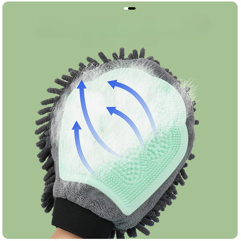 2-in-1 Pet Grooming Glove - PIX GOODS