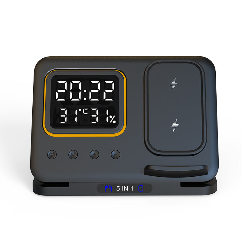 5-In-1 Digital Wireless Chargers Stand - PIX GOODS