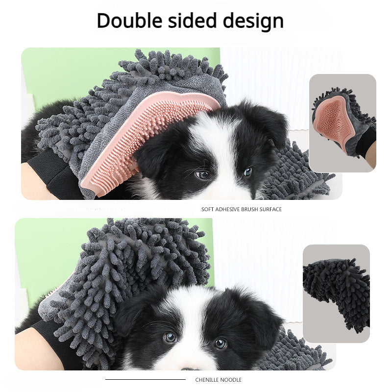 2-in-1 Pet Grooming Glove - PIX GOODS