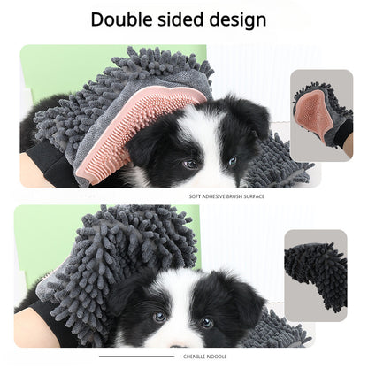 2-in-1 Pet Grooming Glove - PIX GOODS
