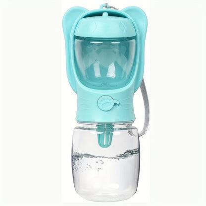 Portable Pet Water Bottle With Food Container - PIX GOODS