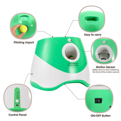 Automatic Tennis Launcher Toy - PIX GOODS