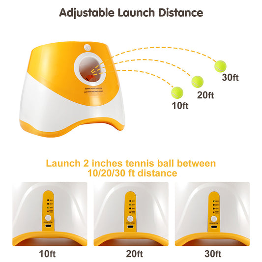 Automatic Tennis Launcher Toy - PIX GOODS